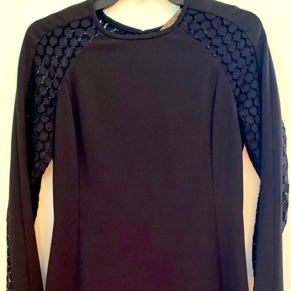 Donna Ricco Lace Detail Dress Very Flattering - Picture 3 of 8